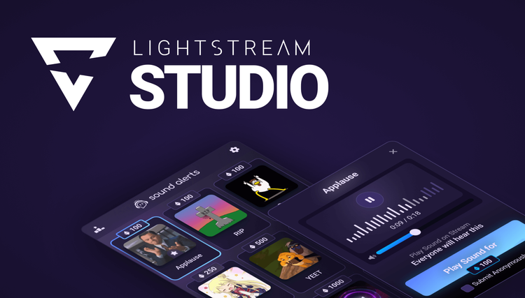 Sound Alerts in Lightstream Studio