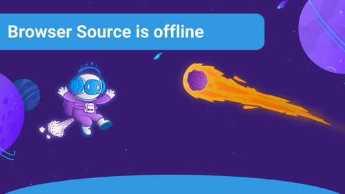Browser Source is offline / not active