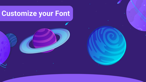 How to customize your own Font in the Sound Alerts Scene Editor