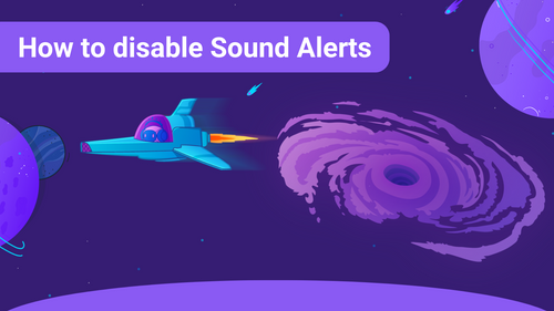 How to disable Sound Alerts
